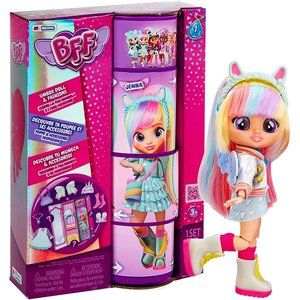 Cry Babies BFF JENNA Fashion Doll with 9+ Surprises Unbox Doll & Fashions